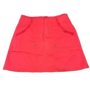 Athleta Quick Dry Athletic Stretch Sonora Watermelon Drawstring Skort Size 0